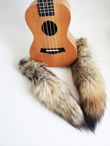Pendant Decorations Decorative Animal Coyote Tail Leather Coyote Tail in Saudi Arabia