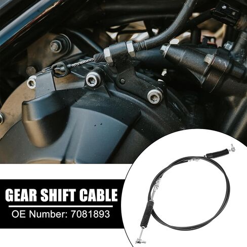 X AUTOHAUX 7081893 Gear Shift Cable Transmission Shifter Wire Replacement for Polaris Side by Side RZR XP 4 1000 2014-2022 for Polaris RZR XP 4 Turbo 2016-2021 in Saudi Arabia