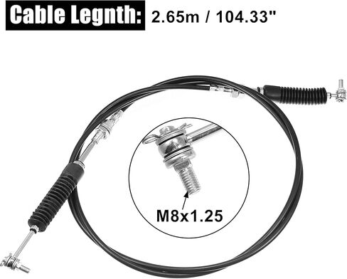 X AUTOHAUX 7081893 Gear Shift Cable Transmission Shifter Wire Replacement for Polaris Side by Side RZR XP 4 1000 2014-2022 for Polaris RZR XP 4 Turbo 2016-2021 in Saudi Arabia