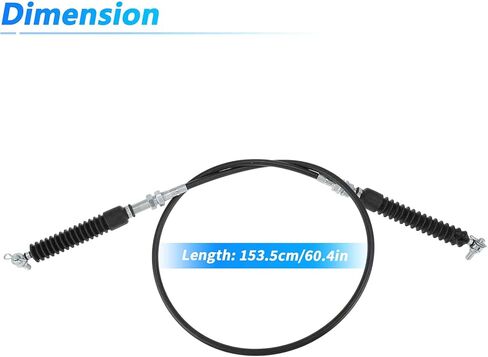 No.7081862 Automatic Transmission Gear Shifter Cable for Polaris RZR XP 1000 Turbo 2014 2015 2016 2017 2018 2019 2020 Gearshift Control Lever Selctor in Saudi Arabia