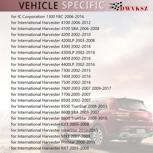 HVAC Pressure Switch Replace for International Harvester 8600 SBA 9.3L 2004 2005 2006 2007, for International Harvester ProStar 12.5L 2008 2009 2010 2011 (1x) in Saudi Arabia