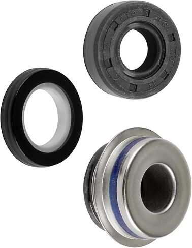 Caltric Water Pump Impeller Oil Seal with Mechanical Seal Compatible with Kawasaki Bayou 400 KLF400 1996-1999 in Saudi Arabia