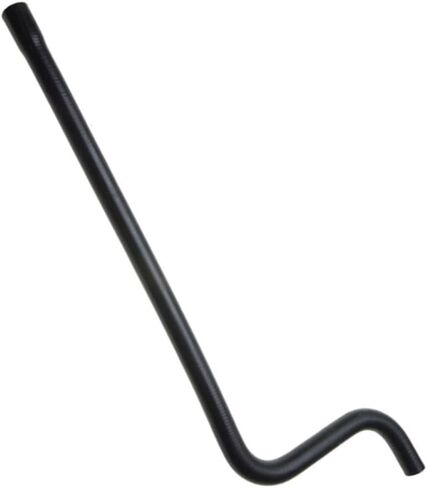 KarParts360 For Cadillac Commercial Chassis/Fleetwood 1994 1995 1996 HVAC Heater Hose | Reinforced Rubber | Silver | Black | Excluded Clamps | Molded in Saudi Arabia