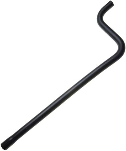 KarParts360 For Cadillac Commercial Chassis/Fleetwood 1994 1995 1996 HVAC Heater Hose | Reinforced Rubber | Silver | Black | Excluded Clamps | Molded in Saudi Arabia