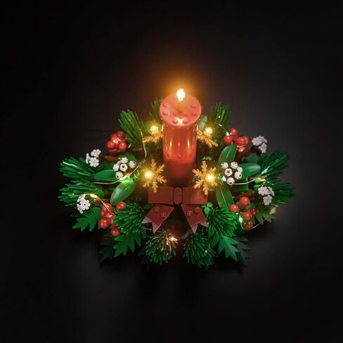LED Lighting Compatible with Lego 40743 Christmas Table Decoration - JUST Lights,Light Kit Compatible with Lego 40743,NOT Included The Model in Saudi Arabia
