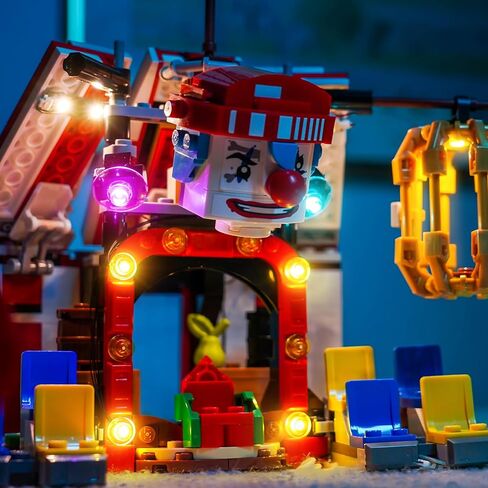 إضاءة LED متوافقة مع خيمة السيرك باجي 75637 من Lego، طقم إضاءة متوافق مع Lego ONE Piece 75637، النموذج غير متضمن - فقط الأضواء in Saudi Arabia