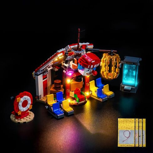 إضاءة LED متوافقة مع خيمة السيرك باجي 75637 من Lego، طقم إضاءة متوافق مع Lego ONE Piece 75637، النموذج غير متضمن - فقط الأضواء in Saudi Arabia