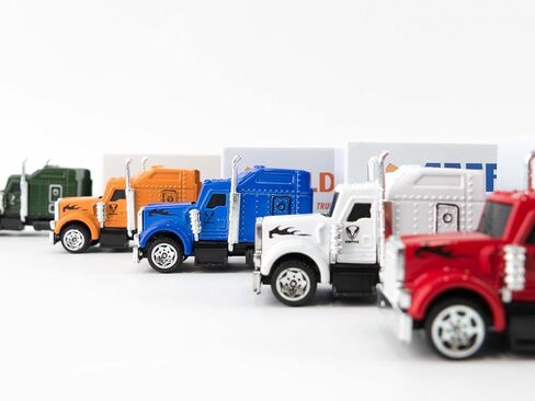MT WORLD Personalized Toy Truck with Name Custom Semi Truck Toy Tonka Container Car Carrier for Little Boys Birthday in Saudi Arabia
