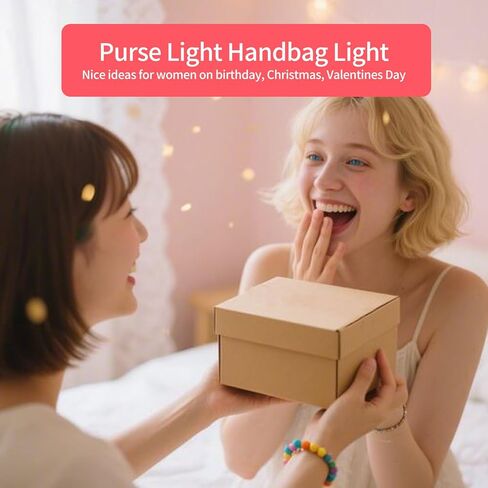 Purse Light Handbag Light:​Heart-shaped Women Cute - Touch Sensor Control Lamp，Built-in backpack (for Mom) in Saudi Arabia