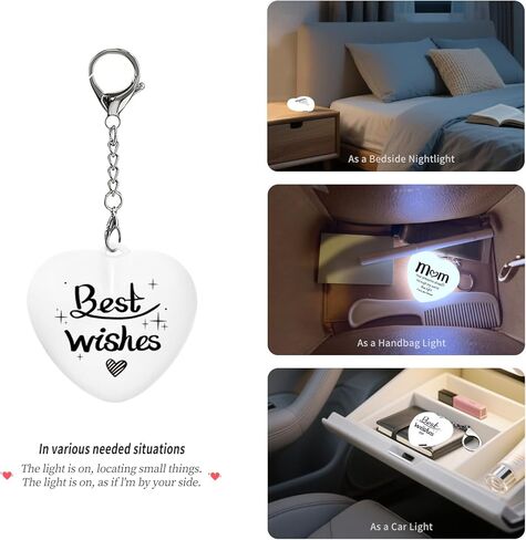 Purse Light Handbag Light:​Heart-shaped Women Cute - Touch Sensor Control Lamp，Built-in backpack (for Mom) in Saudi Arabia