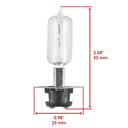 Caltric 2X Left and Right Headlight Socket Cord and Bulb for Compatible with Yamaha Warrior 350 YFM350X 1996-1999 in Saudi Arabia