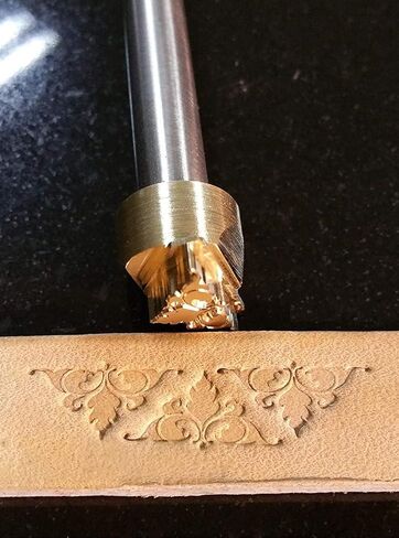 Dragon Scale Leather Stamp Tool Stamps Stamping Carving Punches Tools Craft Leathercrafting in Saudi Arabia