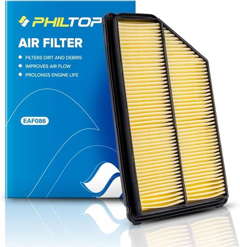 PHILTOP Engine Air Filter, EAF037 (CA11259) Replacement for Mazda3 (2012-2018), Mazda6 (2014-2021), CX5 (2013-2021) Naturally Aspirated Non-Turbo, Compatible with PE07-13-3A0A air filter in Saudi Arabia
