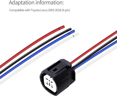 HiSport 27060-0P030 Alternator Regulator Connector Compatible with Toyota FJ Cruiser 2007-2009, Tacoma 2005 2006 2007 2008 2009 2010 2011 2012 2013 2014 2015, Tundra 2005-2010 Replace 210-0608 in Saudi Arabia