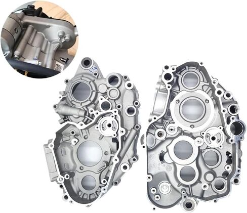 Crankcase,Crankcase Cover Fit for ZONGSHEN NC250 NC250S NC300S Fit for AVANTIS MOTOLAND ZS177MM Motorcycle Engine Block Left Right Crankcase(NC250-Right-New) in Saudi Arabia