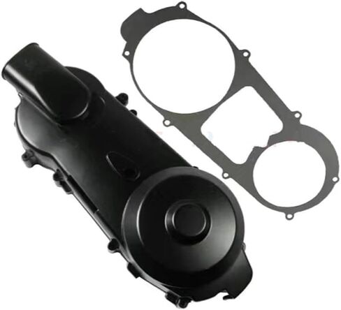 Crankcase,Crankcase Cover Fit for 152QMI Scooter Go Kart Engine Protect Cover Case 125cc GY6 Motorcycle Left Side Crankcase Belt Cover Case(125cc) in Saudi Arabia