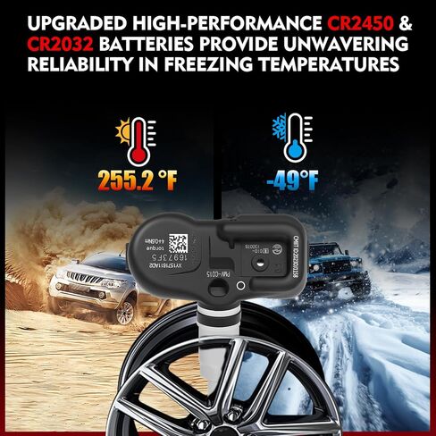 Pre-Programed 315MHz TPMS Sensor for:-Toyota Camry Corolla for:-Rav4 Tacoma Tundra, for:-Lexus ES250 ES350 GX460 IS350 LS500 NX250 RX350 RZ300E 2018-2024 Replace OE# 28103CC000 (4 Pack) in Saudi Arabia