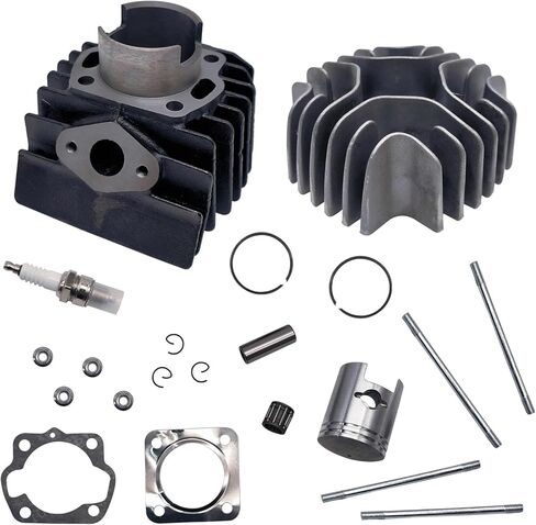 Cylinder Piston Gasket Head End Kit Fit For LT A50 LT50 JR50 LT Quadrunner 11111-04001 11210-04012-0F0 11141-04000 in Saudi Arabia