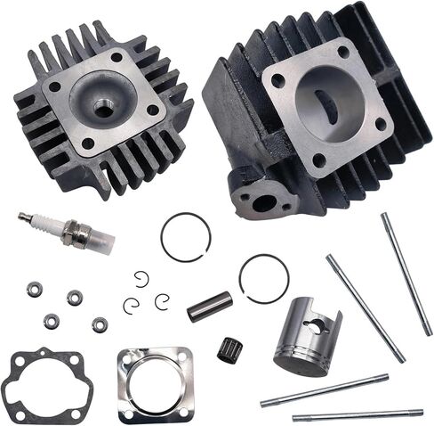 Cylinder Piston Gasket Head End Kit Fit For LT A50 LT50 JR50 LT Quadrunner 11111-04001 11210-04012-0F0 11141-04000 in Saudi Arabia