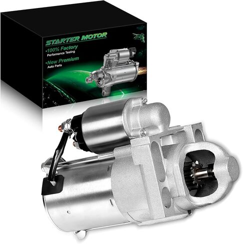 10465548 محرك بداية مناسب لـ: -Chevy Silverado 1500 Tahoe Express 2001-2003، من أجل: -GMC Sierra 1500 Savana Yukon 2001-2003، من أجل: -Cadillac Escalade 2002 Ascender 4.8L 5.3L، 12V 1.5KW 11 أسنان in Saudi Arabia