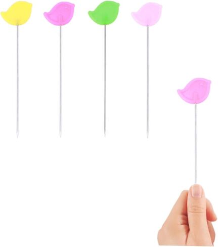 Uonlytech 100Pcs DIY Sewing Pins with Large Heads for Quilting and Craft Projects for Fabric Marking and Pinning in Home or Office in Saudi Arabia