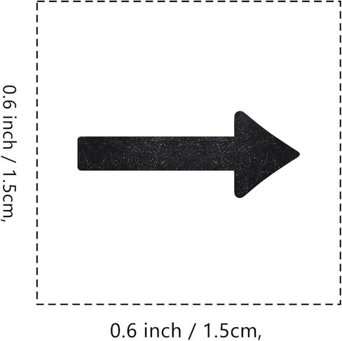 Right Arrow Rubber Stamp, 3/5 Inch Small Mini Stamp for Scrapbooking Card Making Planner in Saudi Arabia
