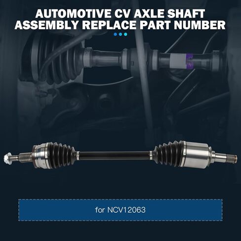 Rear Left/Right CV Axle Shaft Assembly - Axle Shaft Assembly Fits With RWD 2015-2021 for Chrysler 300 3.6L 2015-2022 for Dodge Challenger 3.6L 2015-2022 for Dodge Charger 3.6L CV AXLE OE NCV12063 in Saudi Arabia