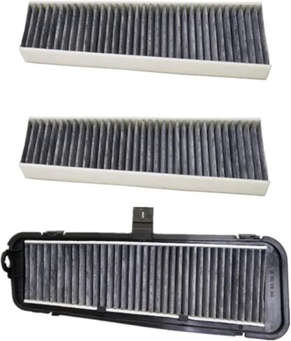 Replacement Air Filter Compatible With 2011-2019 Audi A6 A7 C7 The External Air Conditioning Filter 4GD819429(1 Filter with Frame) in Kuwait