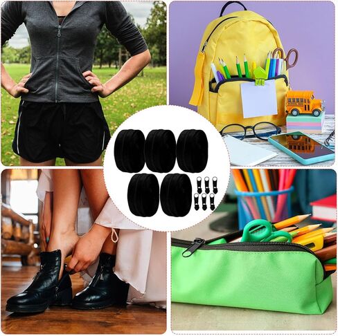 60 Yards 20 Pcs Sewing Zippers Bulk #5 Nylon Coil Zippers Assorted Zipper for Sewing with 200 Zipper Sliders for DIY Tailor Crafts Supplies (20 Color) in Kuwait