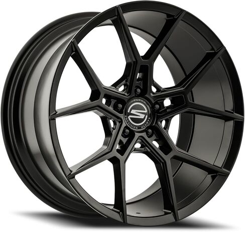 عجلة جبال الألب S102، أسود ساتان، الحجم: 22x10، دائرة الترباس: 6x135 (إزاحة 30 مم) in Saudi Arabia