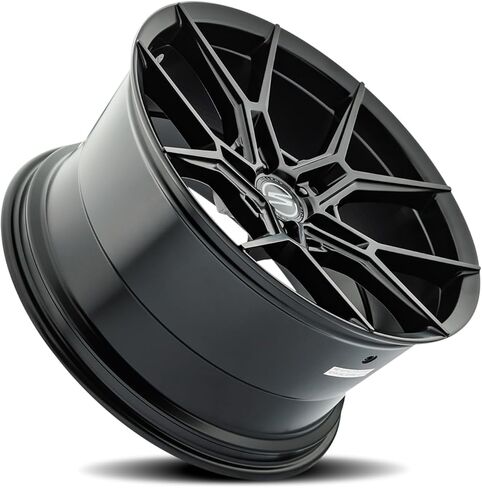 عجلة جبال الألب S102، أسود ساتان، الحجم: 22x10، دائرة الترباس: 6x135 (إزاحة 30 مم) in Saudi Arabia
