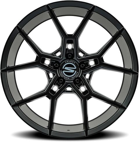 عجلة جبال الألب S102، أسود ساتان، الحجم: 22x10، دائرة الترباس: 6x135 (إزاحة 30 مم) in Saudi Arabia