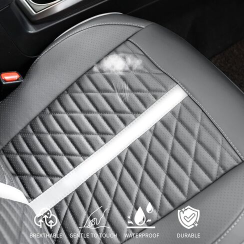 Car Seat Covers Fit for Toyota Tacoma 2016-2023 3rd Gen Double & Crew Cab SR SR5 Limited TRD Sport/Pro/Off Road Full Set,Waterproof Breathable Leather Full Coverage (Red Black) in Saudi Arabia