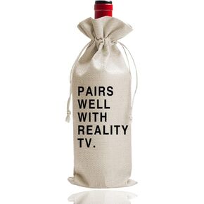 تتوافق DOI-LANEE جيدًا مع حقيبة النبيذ التلفزيونية الواقعية، وهدايا الوباء لأفضل صديق، وحقيبة النبيذ المضحكة لأفضل صديق (DL073) in Kuwait