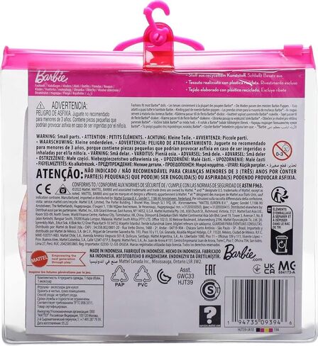 Barbie & Ken Fashions 2-Pack Clothing & Accessories Set, 1 Swimsuit, Sarong & Visor for Barbie Doll & 1 Tropical Shirt, Swimsuit & Shoes for Ken Doll in Saudi Arabia