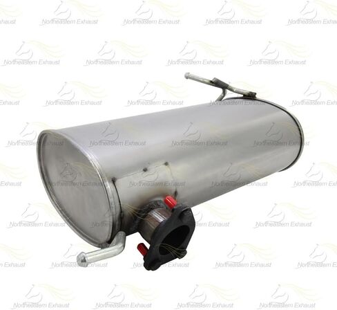 Exhaust Muffler Compatible for 2014-2019 Mitsubishi Outlander 3.0L | Stainless Steel | Northeastern Exhaust | Free Gasket Included | Automotive Replacement Part | Direct-Fit in Saudi Arabia