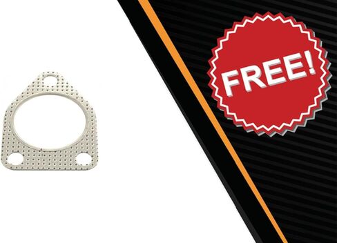 Exhaust Muffler Compatible for 2014-2019 Mitsubishi Outlander 3.0L | Stainless Steel | Northeastern Exhaust | Free Gasket Included | Automotive Replacement Part | Direct-Fit in Saudi Arabia