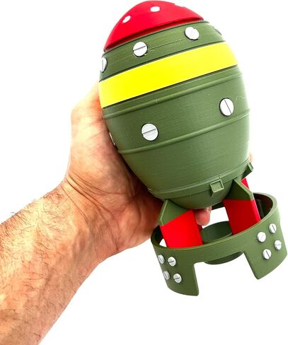 Mini Nuke Statue Fat Man Fallout Decor Mini Nuke Storage Box Desktop Display Cosplay Fallout Merchandise in Saudi Arabia