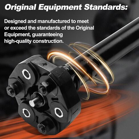 Front Complete Drive Shaft Prop Shaft Driveshaft Assembly Compatible with BMW E53 X5 2000 2001 2002 2003 L6 3.0L V8 4.4L 4.6L, Replace OE 26207508629, 26-20-7-508-629, 65-7054, SK657054, 657054 in Saudi Arabia