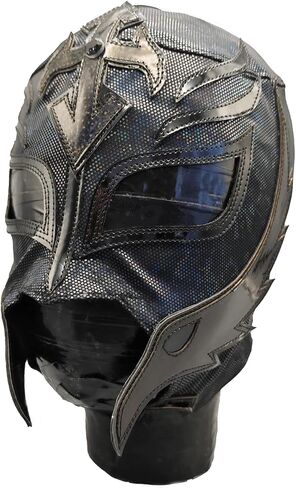 Generic Wrestling Mask Rey Mysterio 619 Luchador Wrestler Mask Lucha Libre Mexicana Black in Saudi Arabia