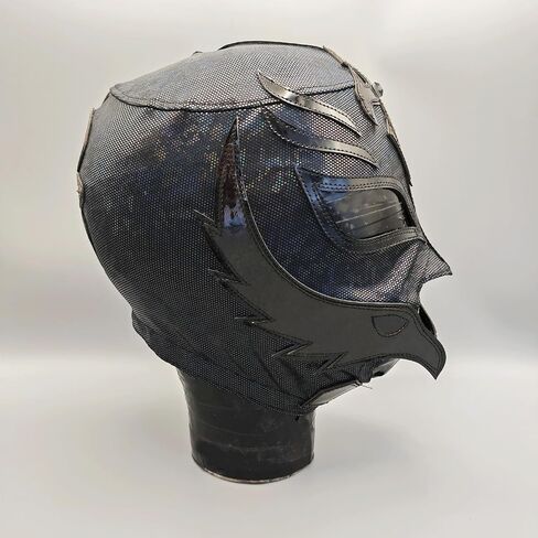 Generic Wrestling Mask Rey Mysterio 619 Luchador Wrestler Mask Lucha Libre Mexicana Black in Saudi Arabia