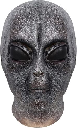 Scary Alien Mask Realistic Horror Novelty UFO Mask Funny Monster Halloween Costume Xenomorph Cosplay Party Props in Saudi Arabia