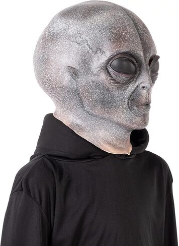 Scary Alien Mask Realistic Horror Novelty UFO Mask Funny Monster Halloween Costume Xenomorph Cosplay Party Props in Saudi Arabia