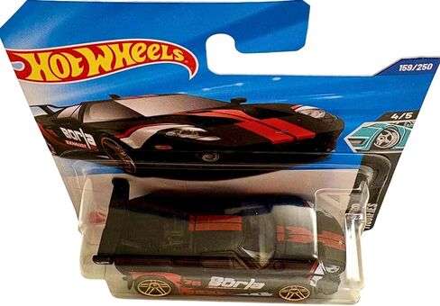 Hot Wheels Ford GT Black/Red JBB75 - Licensed Ford Model with Borla Exhaust Design - Modified Series 2025 - 1:64 in Saudi Arabia