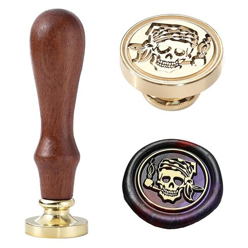 Heart Wax Seal Stamp, Halloween Wax Sealing Stamp, Realistic Gothic Design Halloween & Witchcraft for Gothic Journaling and Dark Stationery in Saudi Arabia