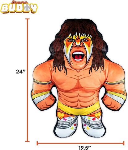 Bleacher Creatures WWE Ultimate Warrior 24" Bleacher Buddy - لعبة قطيفة ناعمة in Saudi Arabia