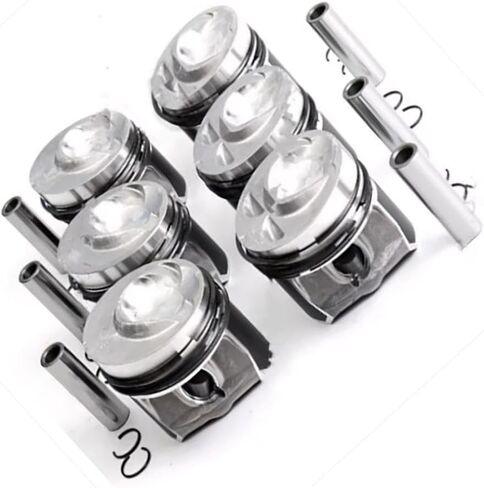 مجموعة حلقات المكابس 03H107065N 03H198151B 03H198151D 6 قطع + 0.5 ملم متوافقة مع Q7 VR6 3.6L FSI Superb in Kuwait