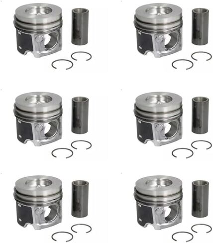 Piston And Ring Set Compatible With ALPINA D3 D4 D5 XD3 3 4 5 6 7 X3 X4 X5 X6 3.0L 3.0T L6 3.0 L T 2005-2024 in Saudi Arabia