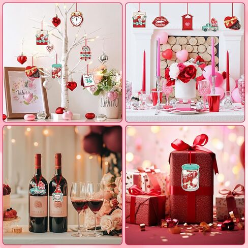 D4DREAM Pizza Christmas Ornaments 12Pcs Wooden Pizza Ornament for Christmas Tree Personalized Xmas Pizza Ornament for Kids Funny Pizza Slice Food Ornament Gifts for Christmas New Year Party Decoration in Kuwait