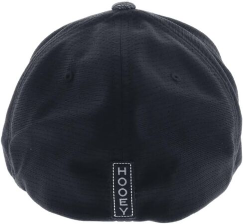 HOOEY Men's Ash Flexfit Fitted Hat (Small/Medium, Grey) in Saudi Arabia